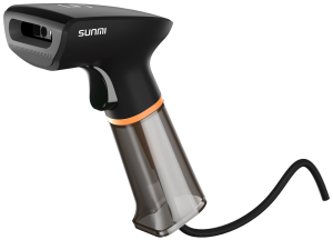 The Sunmi handheld barcode scanner is a modern design combined with excellent performance