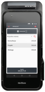 Fiscal payment terminal with ANDROID system